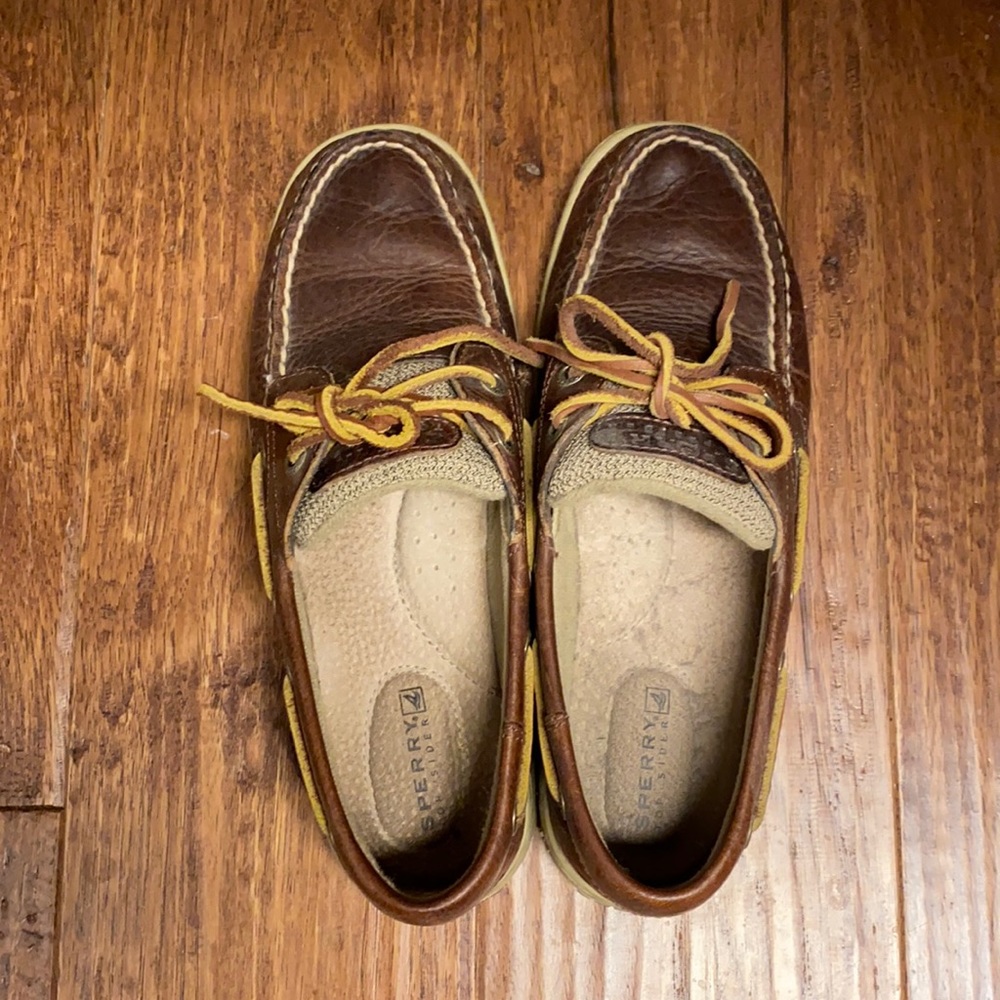 EEUC Womens Sperry Topsider Boat Shoes sz 5.5